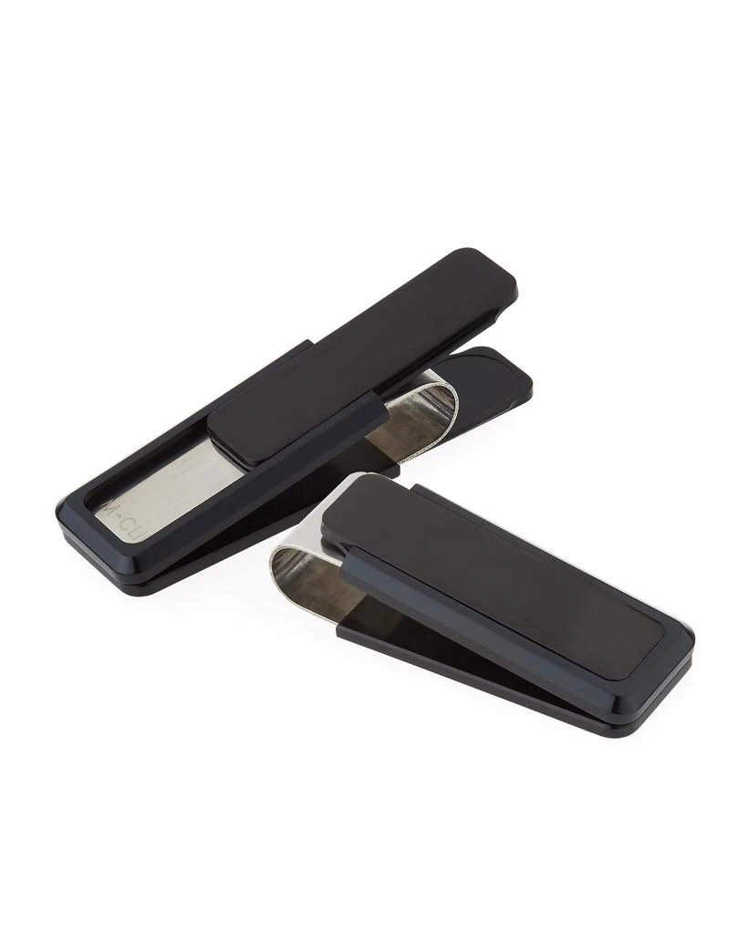 M Clip Black-Plated Aluminum-Inset Money Clip 1