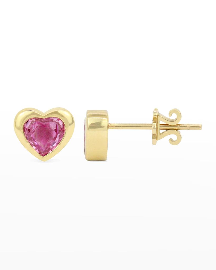 Stevie Wren Chubby Heart Stud Earring, Single