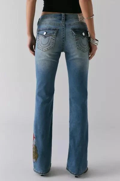 True Religion True Religion Tattoo Crystal Becca Mid-Rise Bootcut Jean 5