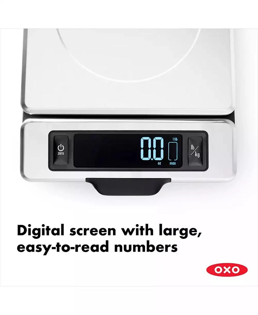 OXO Good Grips Stainless Steel Digital Scale 3