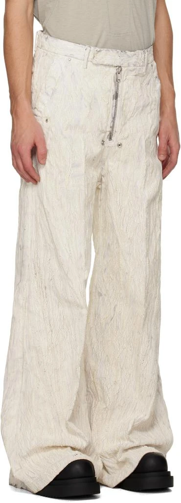 Rick Owens Off-White Concordians Tailored Wide Belas Jeans 2