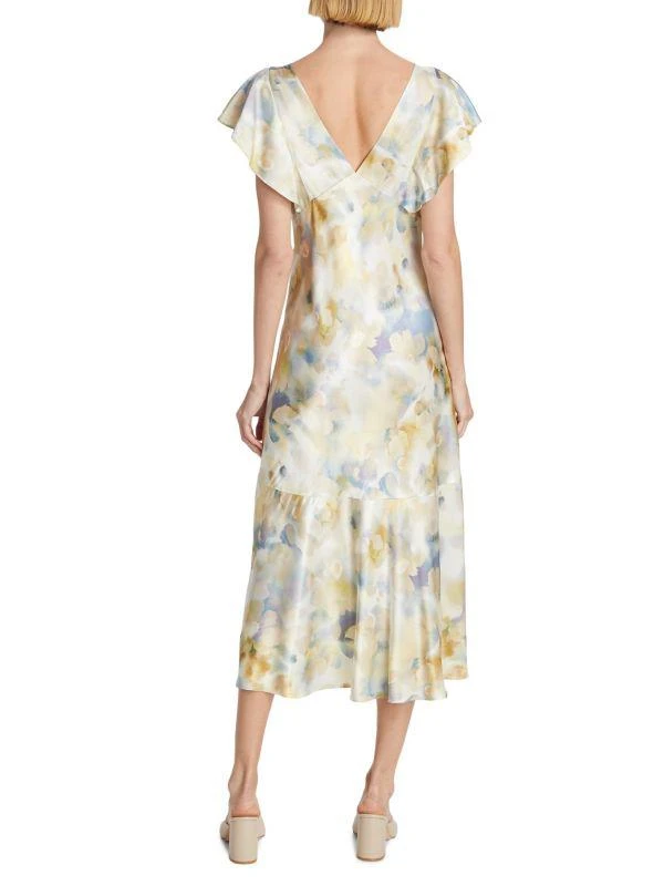 Rails Dina Diffused V-Neck Midi-Dress 2
