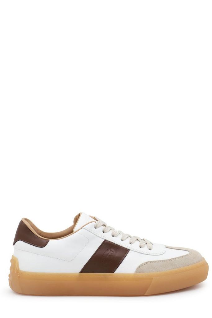 Tod's Tod's Log Embossed Lace-Up Sneakers