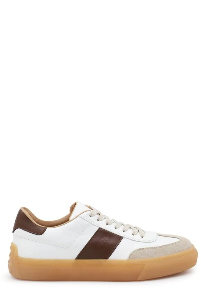 Tod's Tod's Log Embossed Lace-Up Sneakers 1