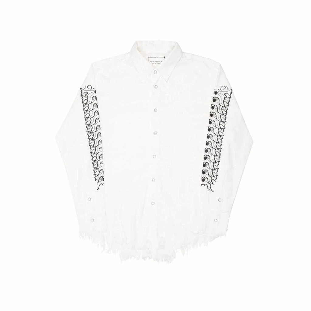 Youths In Balaclava Flower Western shirt 3