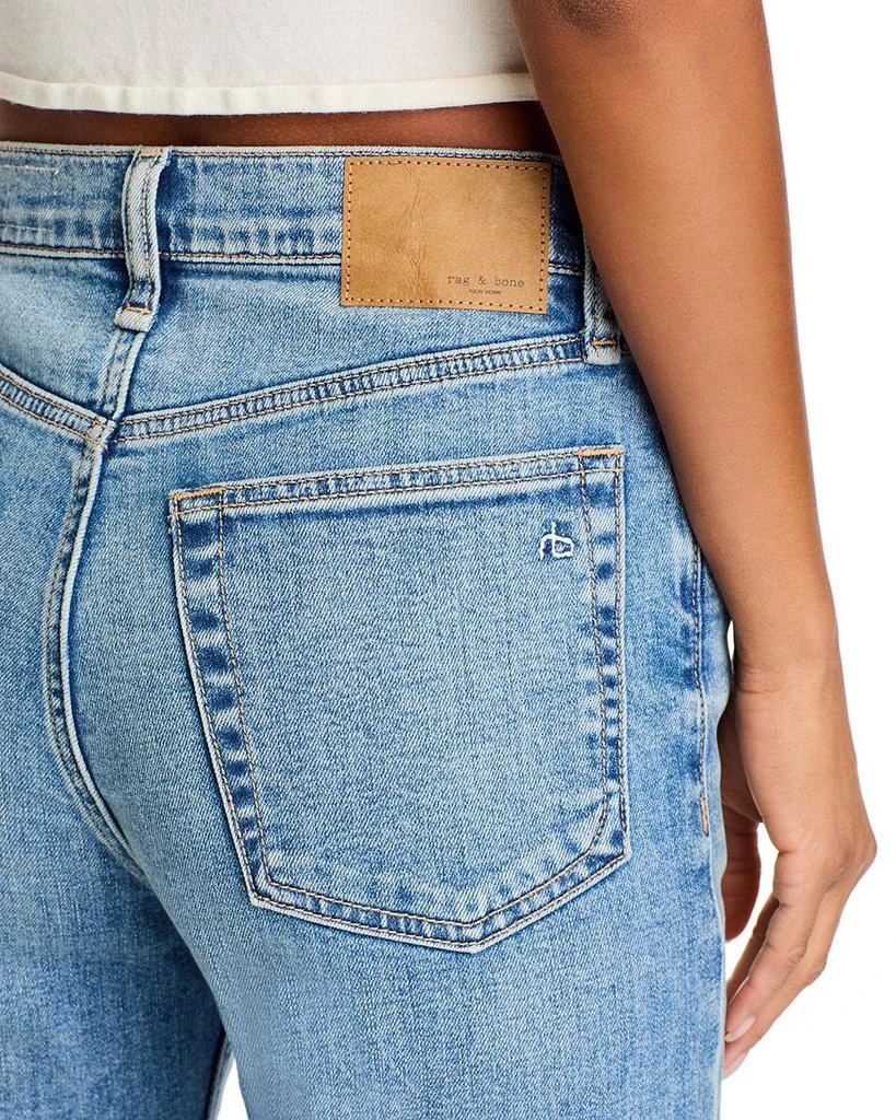 Rag & Bone Harlow Mid Rise Ankle Jeans in Orian 5