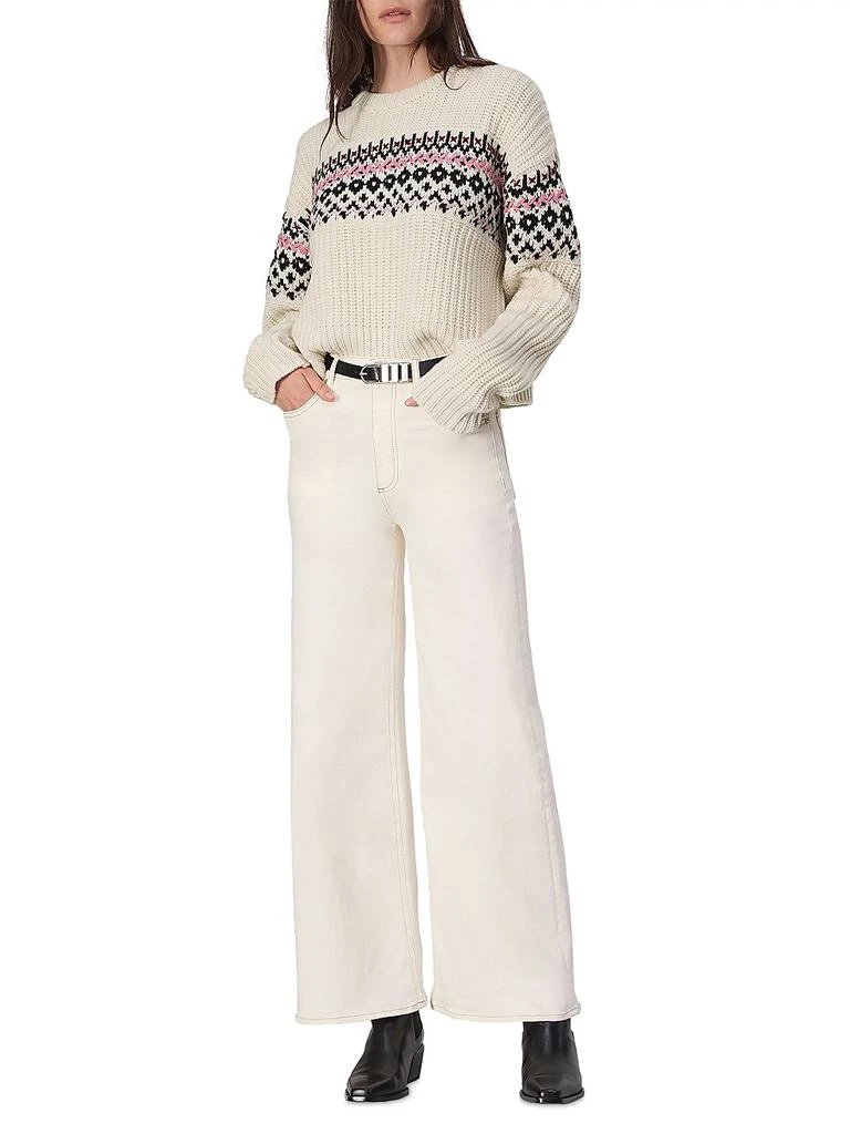 Rag & Bone Leigh Fair Isle-Style Crewneck Sweater 2