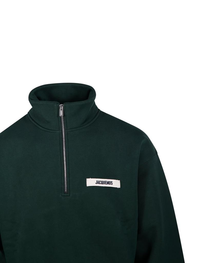 Jacquemus Jacquemus The Gros Grain Zipped-Rollneck