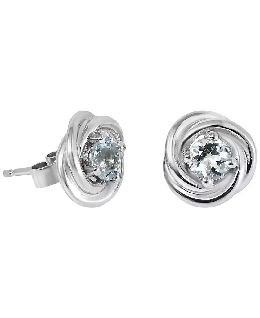 Luv AJ The Noor 18K-Gold-Plated & Green Amethyst Stud  NEW LUV AJ women\'s noor stud earrings in green main image 0