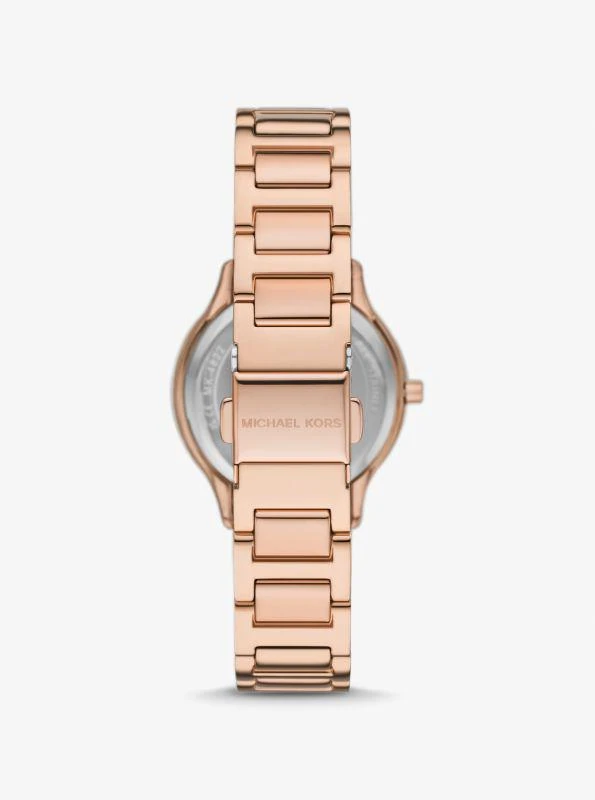 Michael Kors Mini Sage Pavé Rose Gold-Tone Watch 3