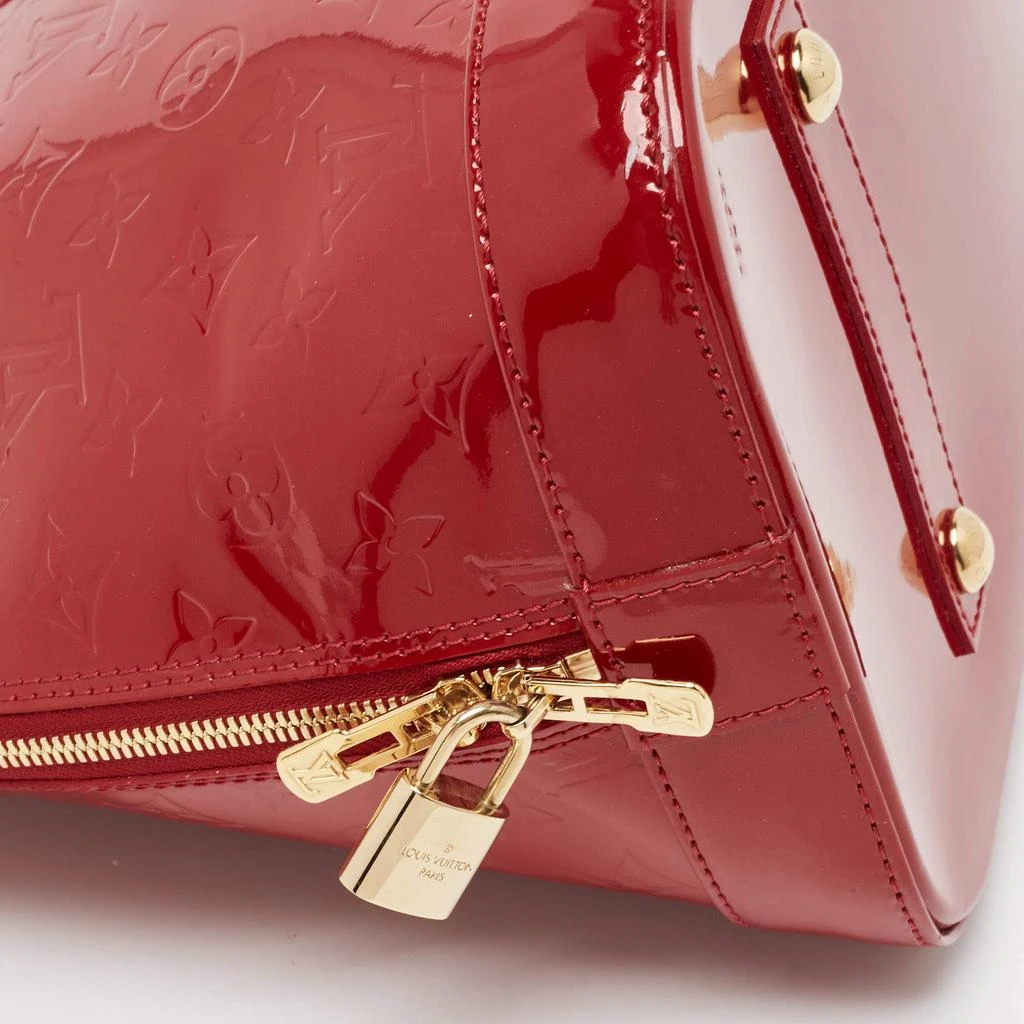 Louis Vuitton Louis Vuitton Red Monogram Vernis Alma GM 14