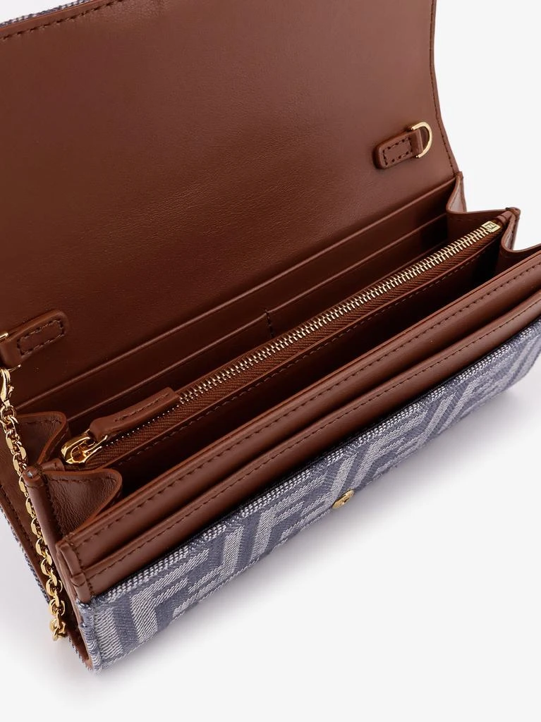 Fendi Continental With Chain Baguette wallet 4