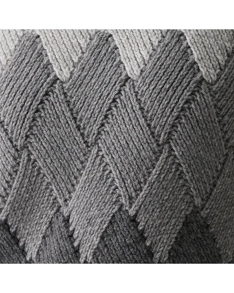 Theory Wool Cashmere Faux Weave Sweater 6