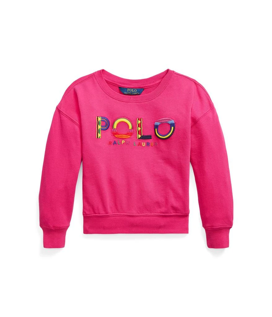 Polo Ralph Lauren Kids Logo Spa Terry Sweatshirt (Little Kids) 1