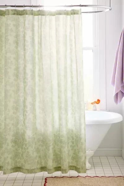 Urban Outfitters Toile Shower Curtain 1