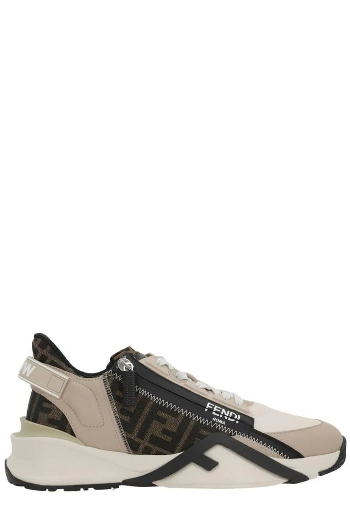 Fendi Fendi Flow FF Jacquard Lace-Up Sneakers 1