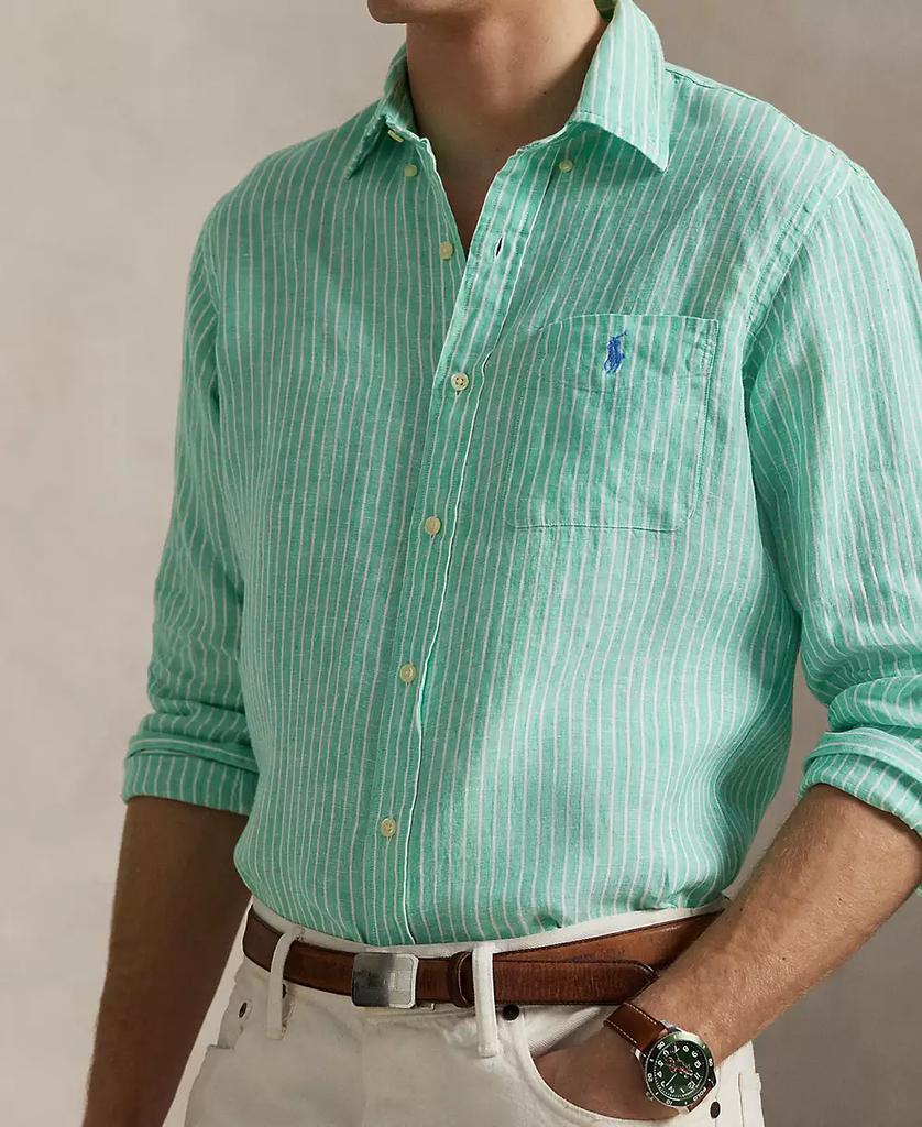 Ralph Lauren Men's Classic-Fit Striped Linen Shirt