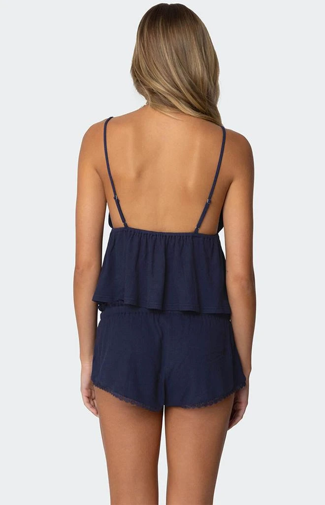 Edikted Dream Babydoll Waffle Tank Top 5