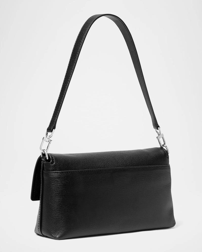 Michael Kors Medium Pouchette Leather Crossbody Bag 3