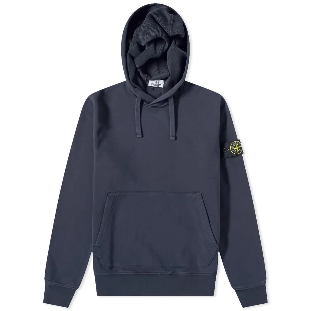 Stone Island Stone Island Garment Dyed Popover Hoodie 1