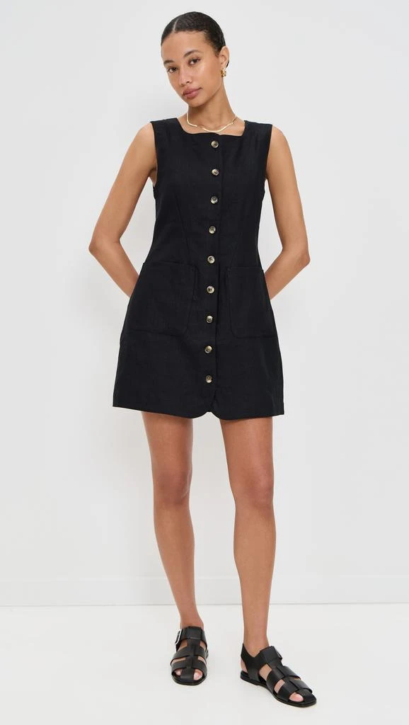 Posse Emma Button Down Mini Dress 4