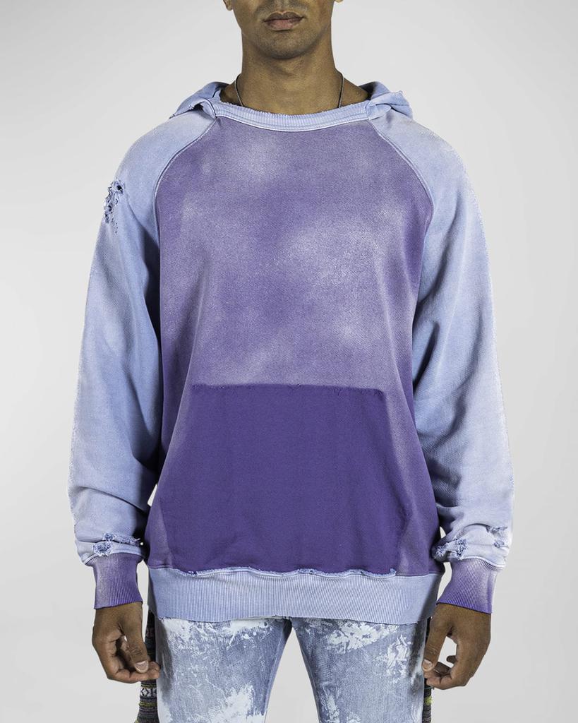 Alchemist Men's Throwback Faded Colorblock Hoodie