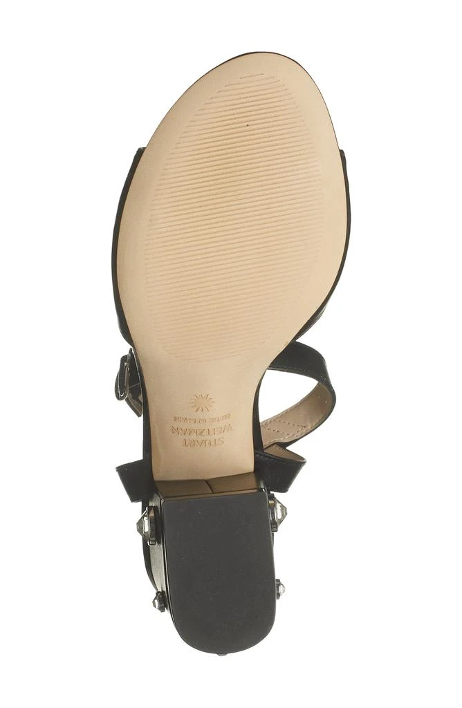 Stuart Weitzman Block Heel Sandal 5