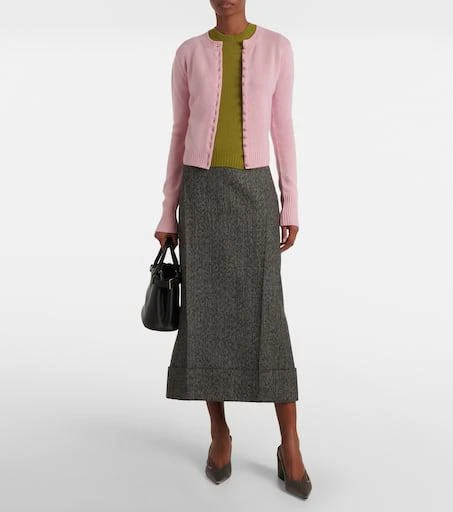 Prada Wool midi skirt 2