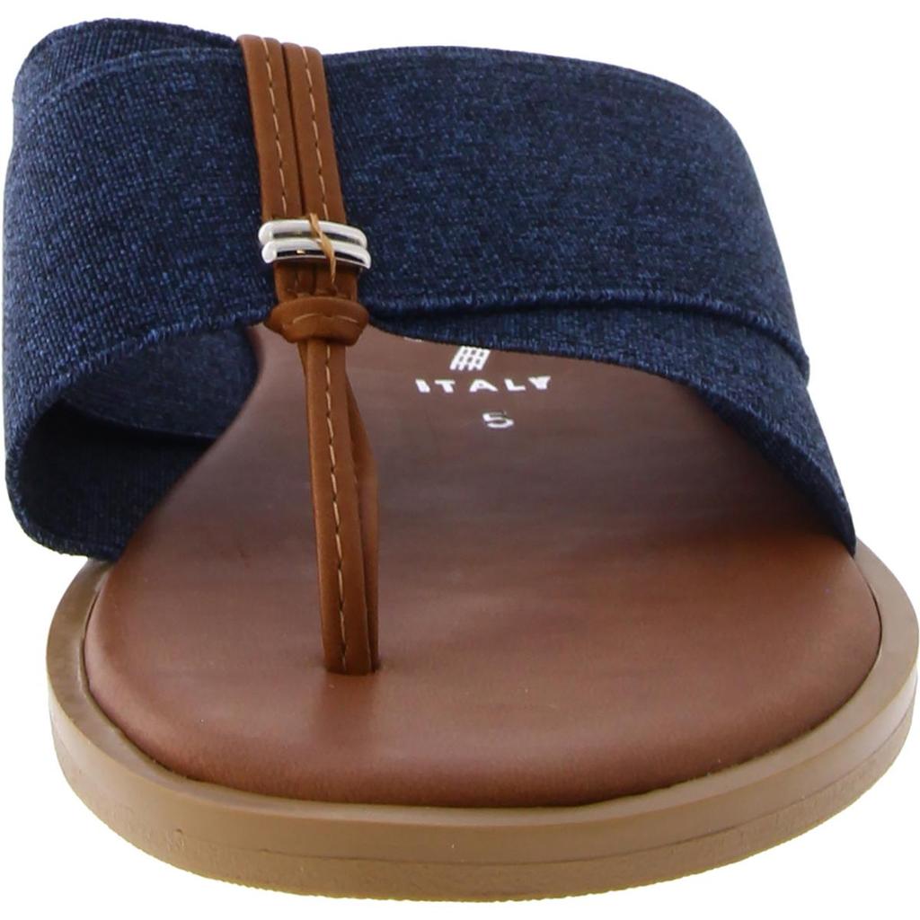 Italian Shoemakers Rugola Womens Thong Flat Thong Sandals