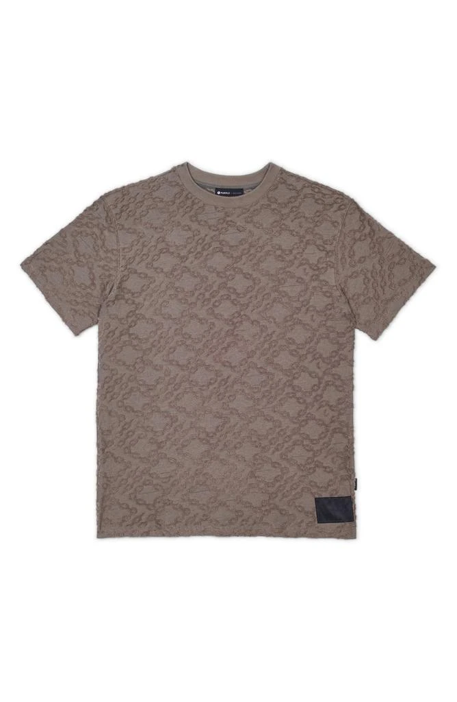 Purple Brand Chain Jacquard Terry Cloth T-Shirt 3
