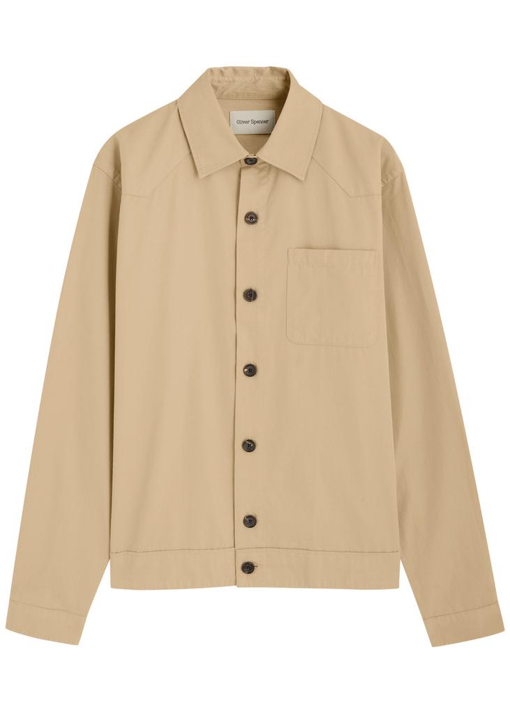 Oliver Spencer Witley cotton overshirt jacket