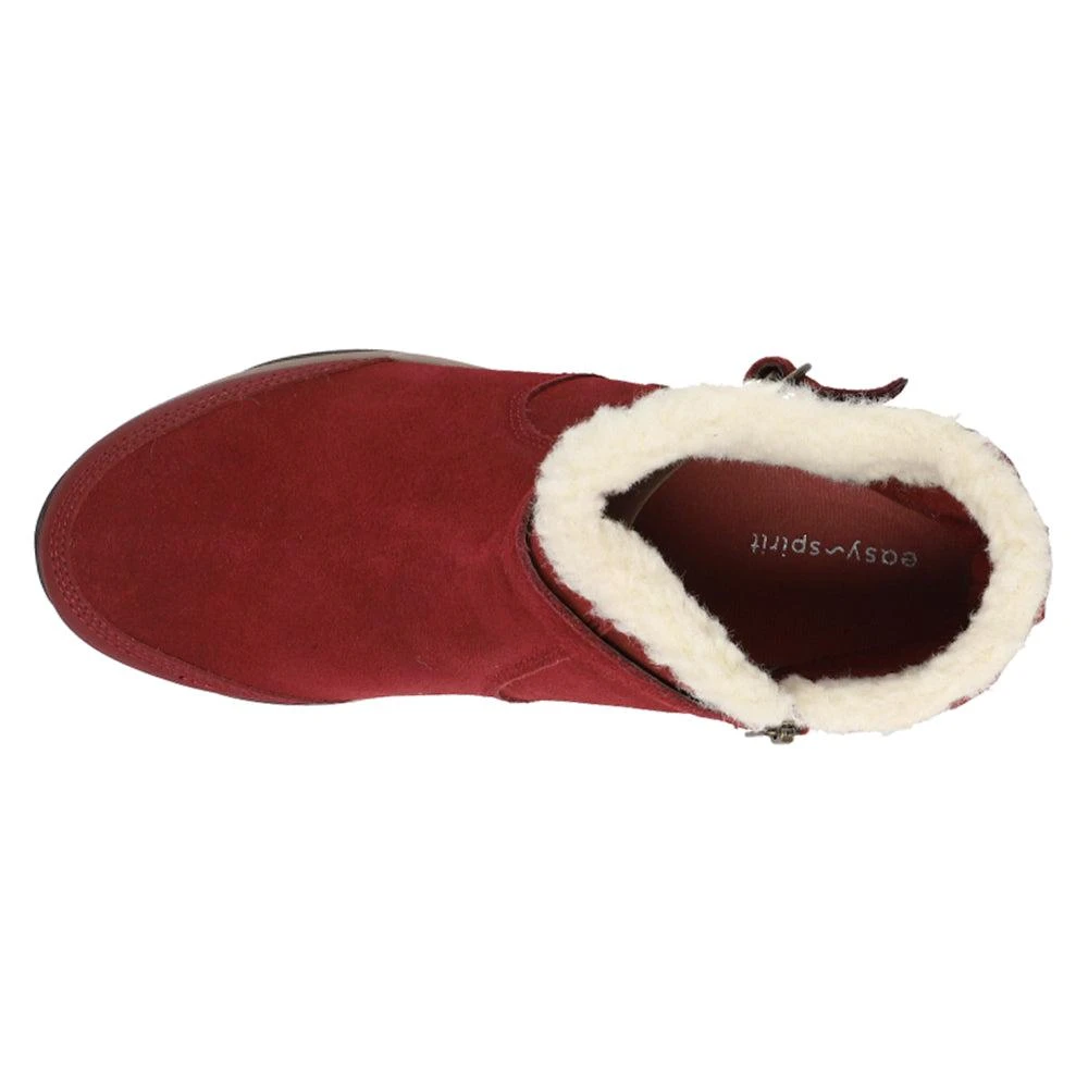 Easy Spirit Elk Round Toe Zippered Pull On Booties 4