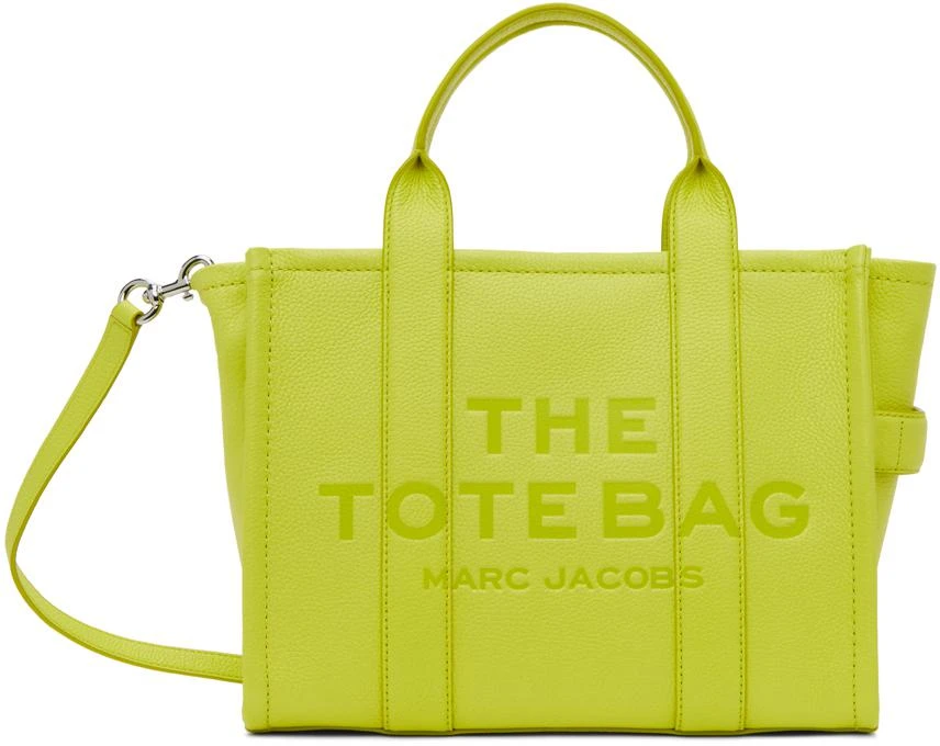 Marc Jacobs Yellow 'The Leather Medium' Tote 1