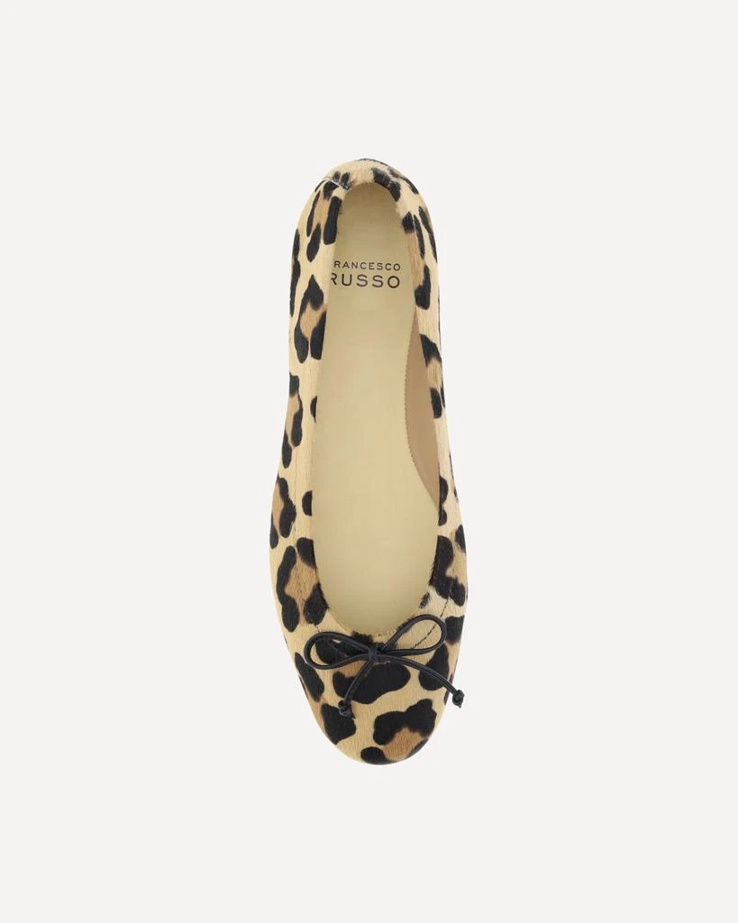 FRANCESCO RUSSO Leopard-print Ballerinas 6