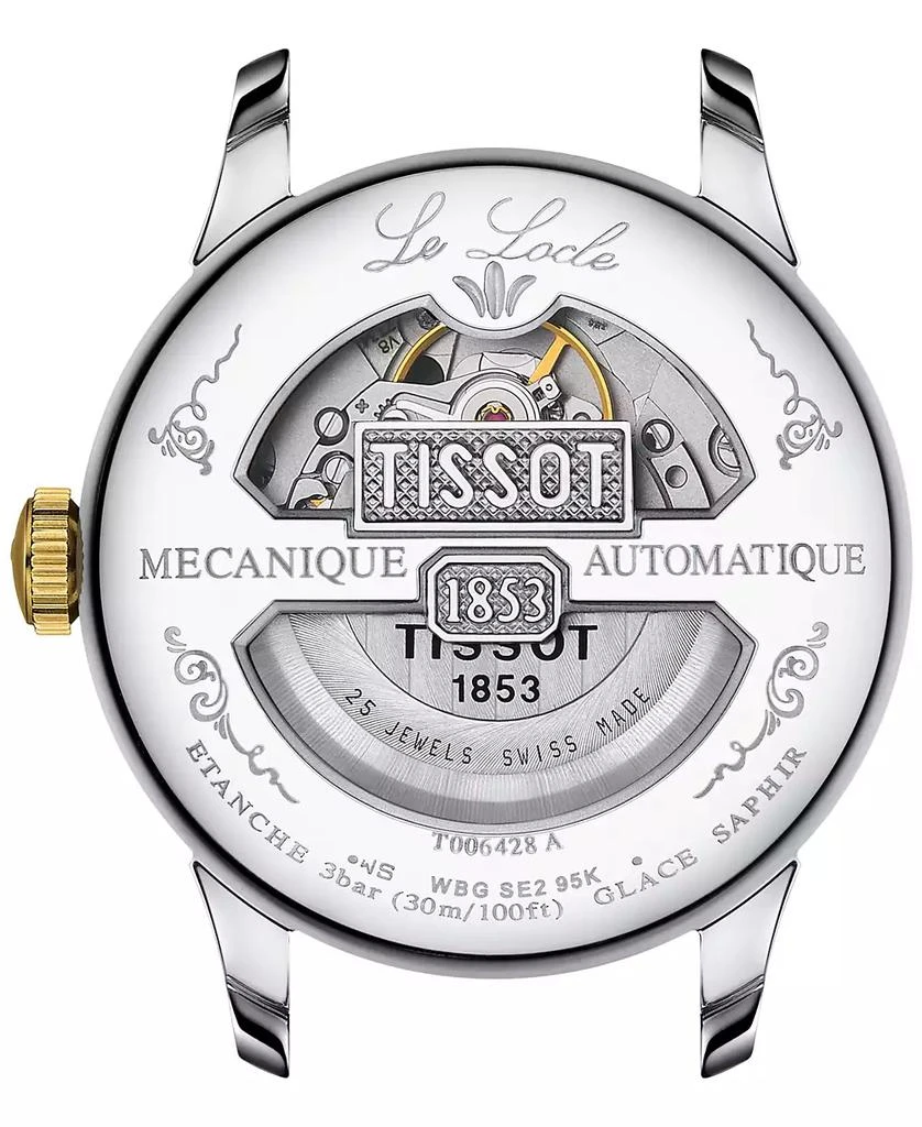 Tissot Women's Swiss Automatic Le Locle Petite Seconde Two-Tone Stainless Steel Bracelet Watch 39mm 3