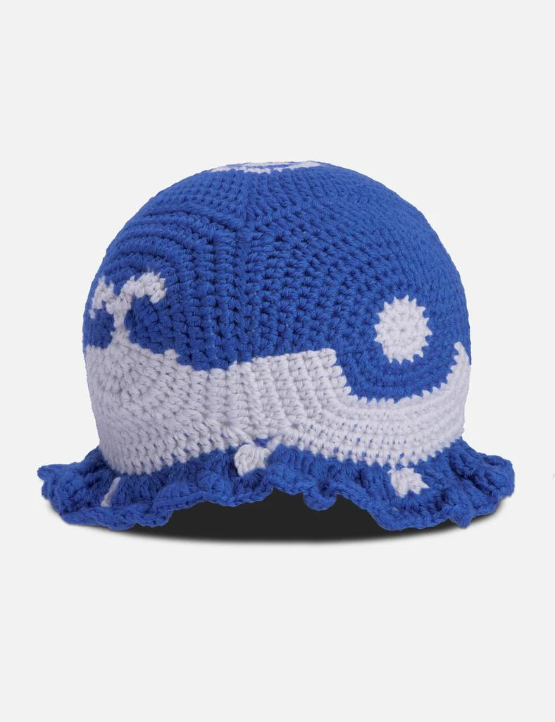 Off-White CROCHET BUCKET HAT NAUTICAL BLUE ARTIC I 3