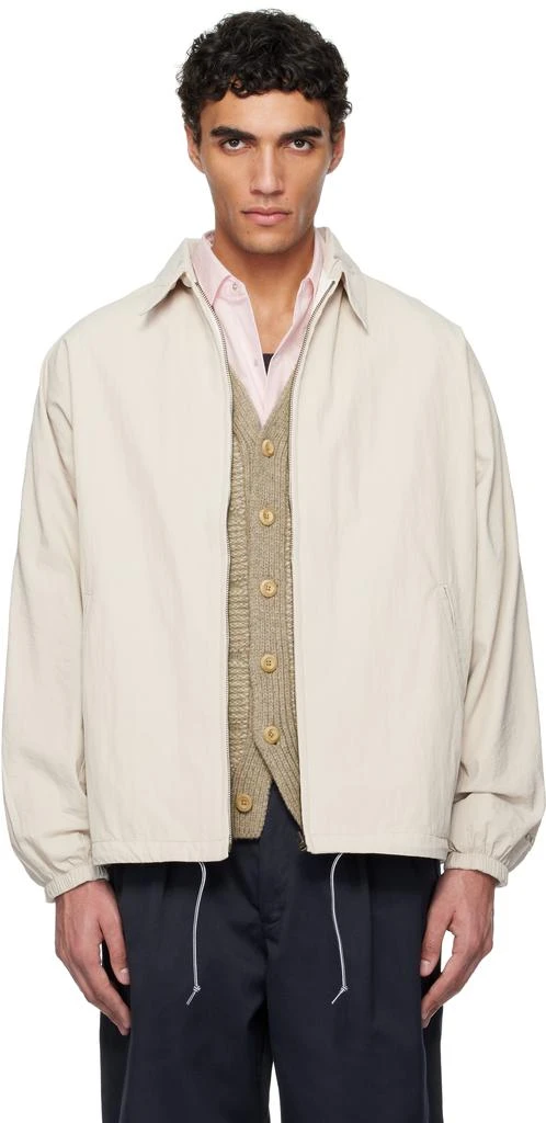 Nanamica Beige Coach Reversible Jacket 1