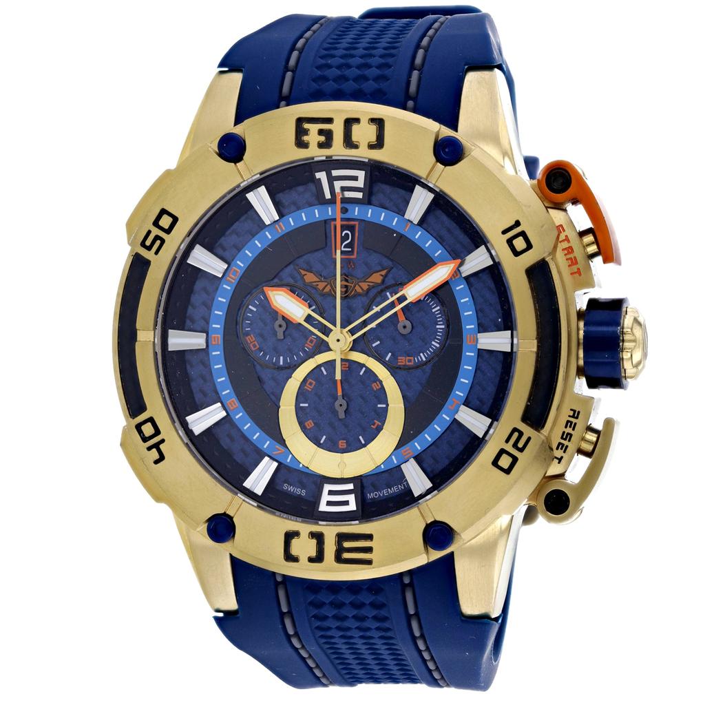 ISW Men's Classic Blue Dial Watch