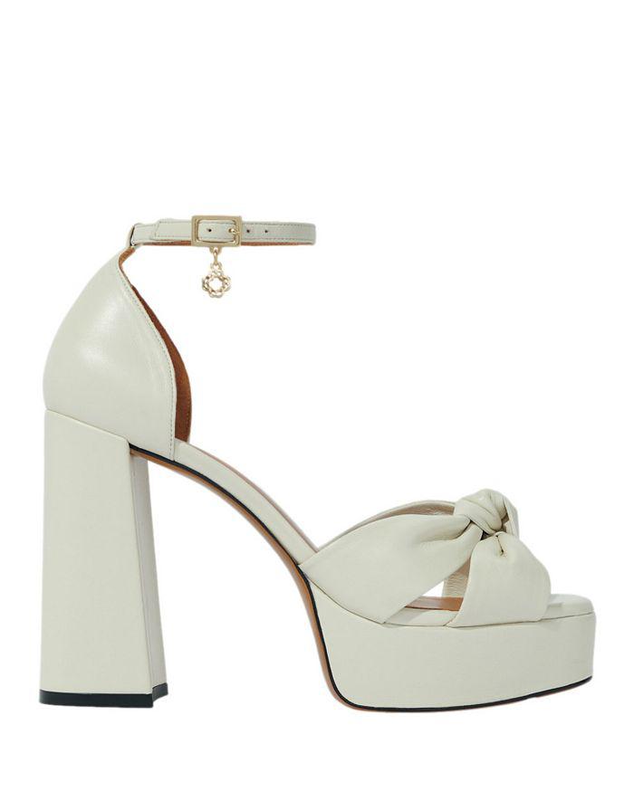 Maje Women's Fraknot Strappy Platform High Heel Sandals