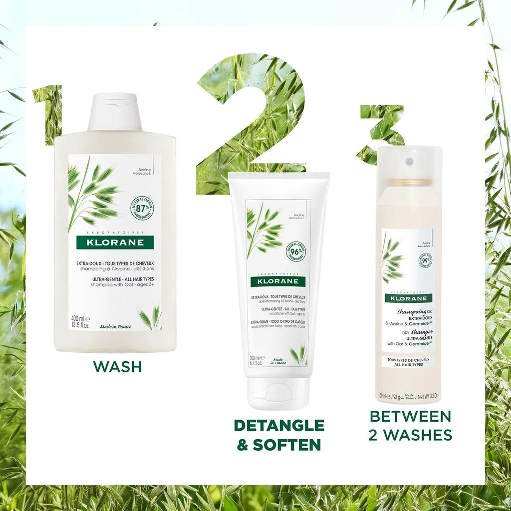 KLORANE Klorane Softening Conditioner with Oat Milk 200ml 4