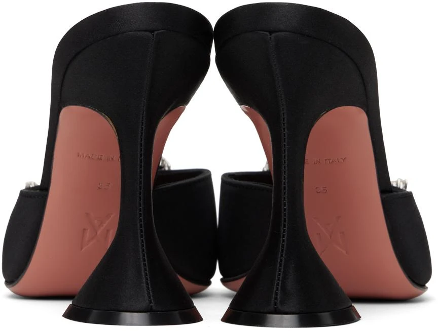 Amina Muaddi Black Begum Mules 2