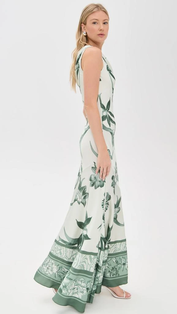 ROCOCO SAND One Shoulder Cowl Maxi Dress 3