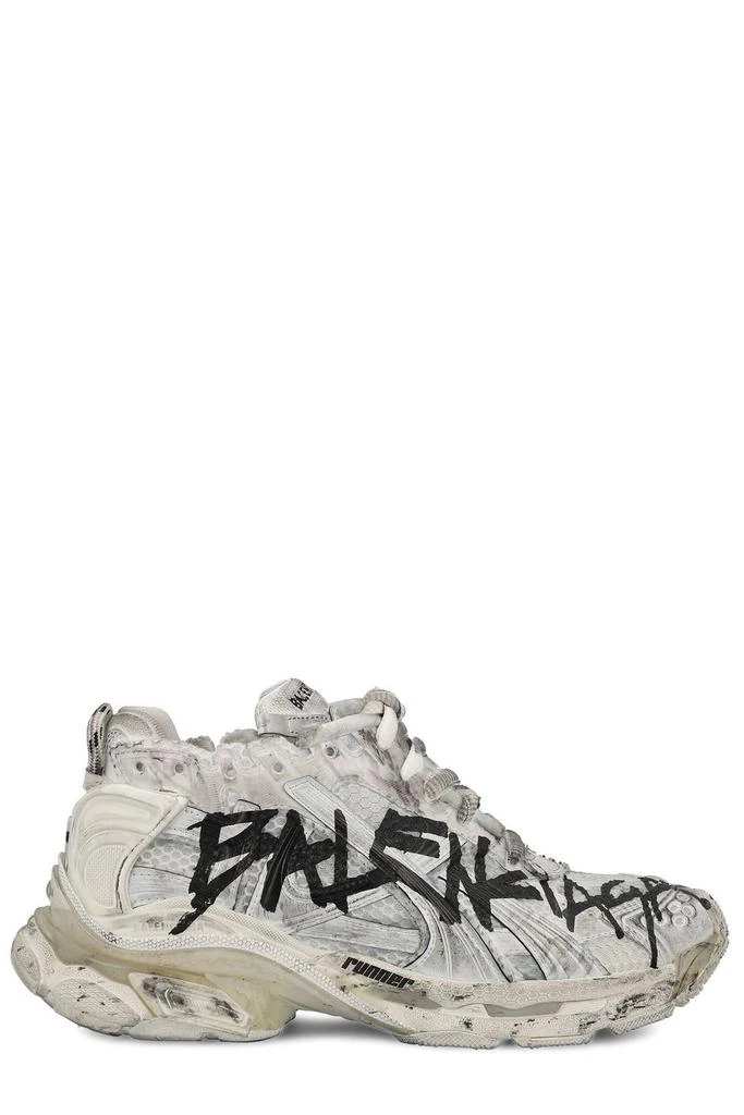 Balenciaga Balenciaga Logo Printed Lace-Up Sneakers 1
