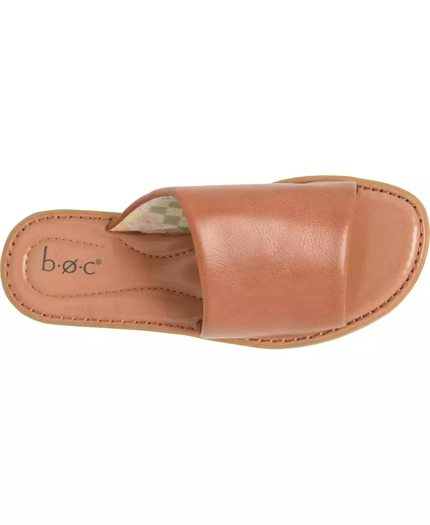 b.o.c. Women's Keely Flat Slide Comfort Sandals 4