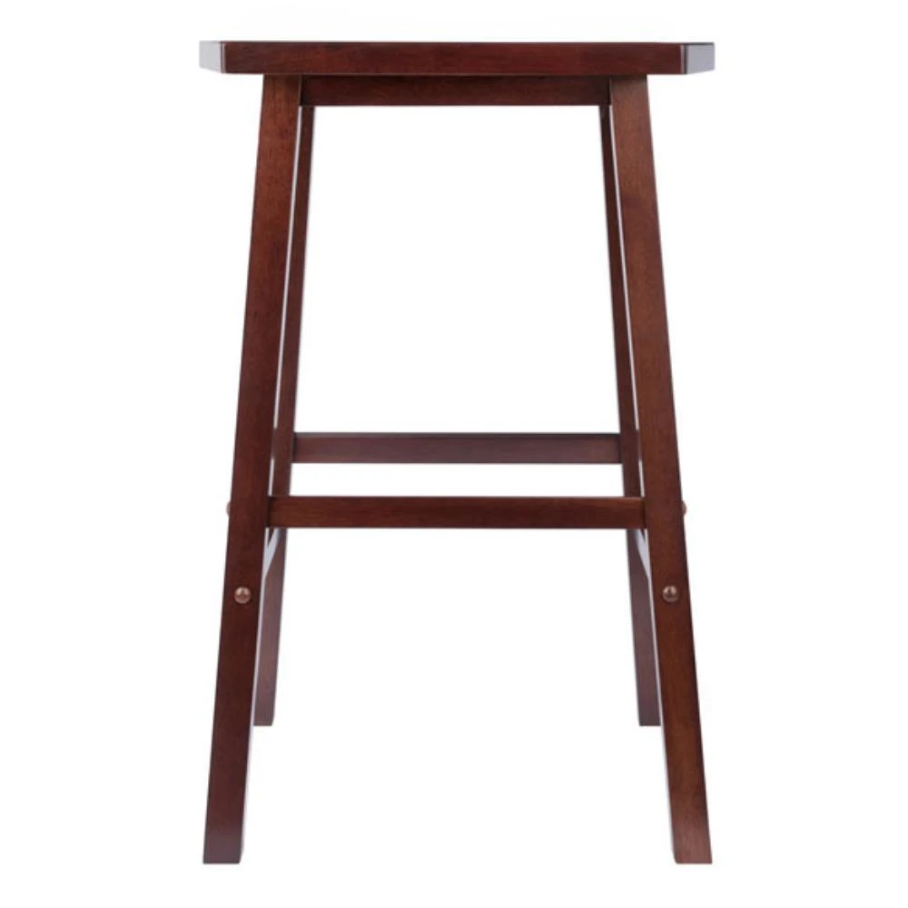 Fan Shape Stool Shop Fan Shape Bar Stool Walnut on Sale at BeyondStyle – Get 72% Off ...