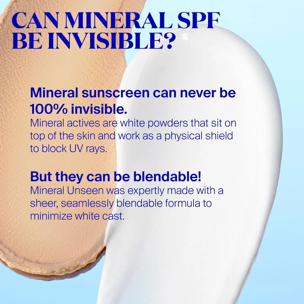 Supergoop! Mineral Unseen Sunscreen SPF 40 9