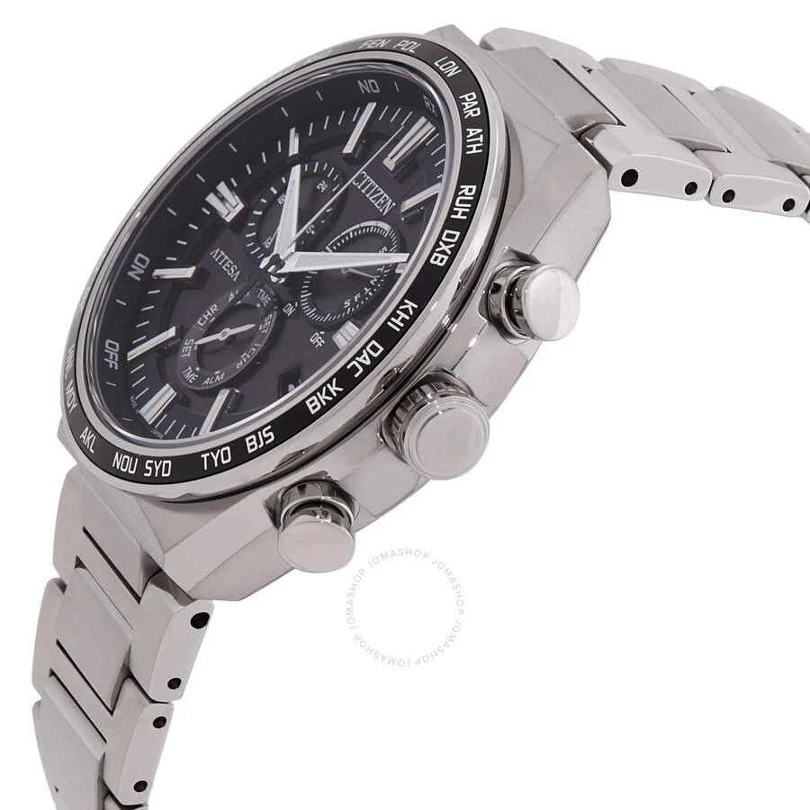 Citizen Citizen Attesa Perpetual Alarm World Time Chronograph Black Dial Men's Watch CB5966-69E 2