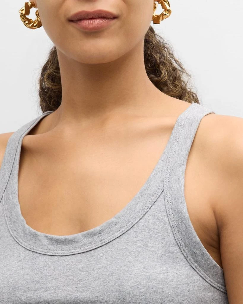 A.L.C. Halsey Cropped Scoop-Neck Tank Top 7