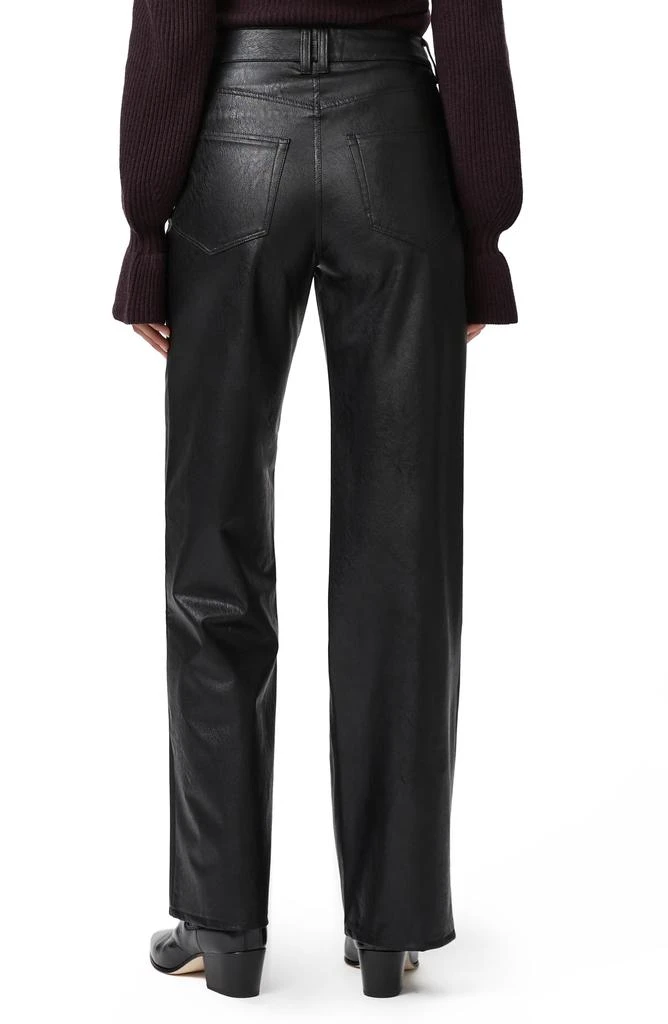 Paige Sasha Wide Leg Faux Leather Pants 2