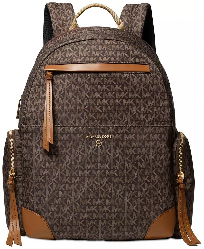 Michael Kors Logo Prescott Large Nylon Backpack 1